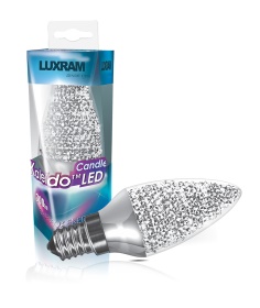 Kaleido Crystal LED Luxram Candle